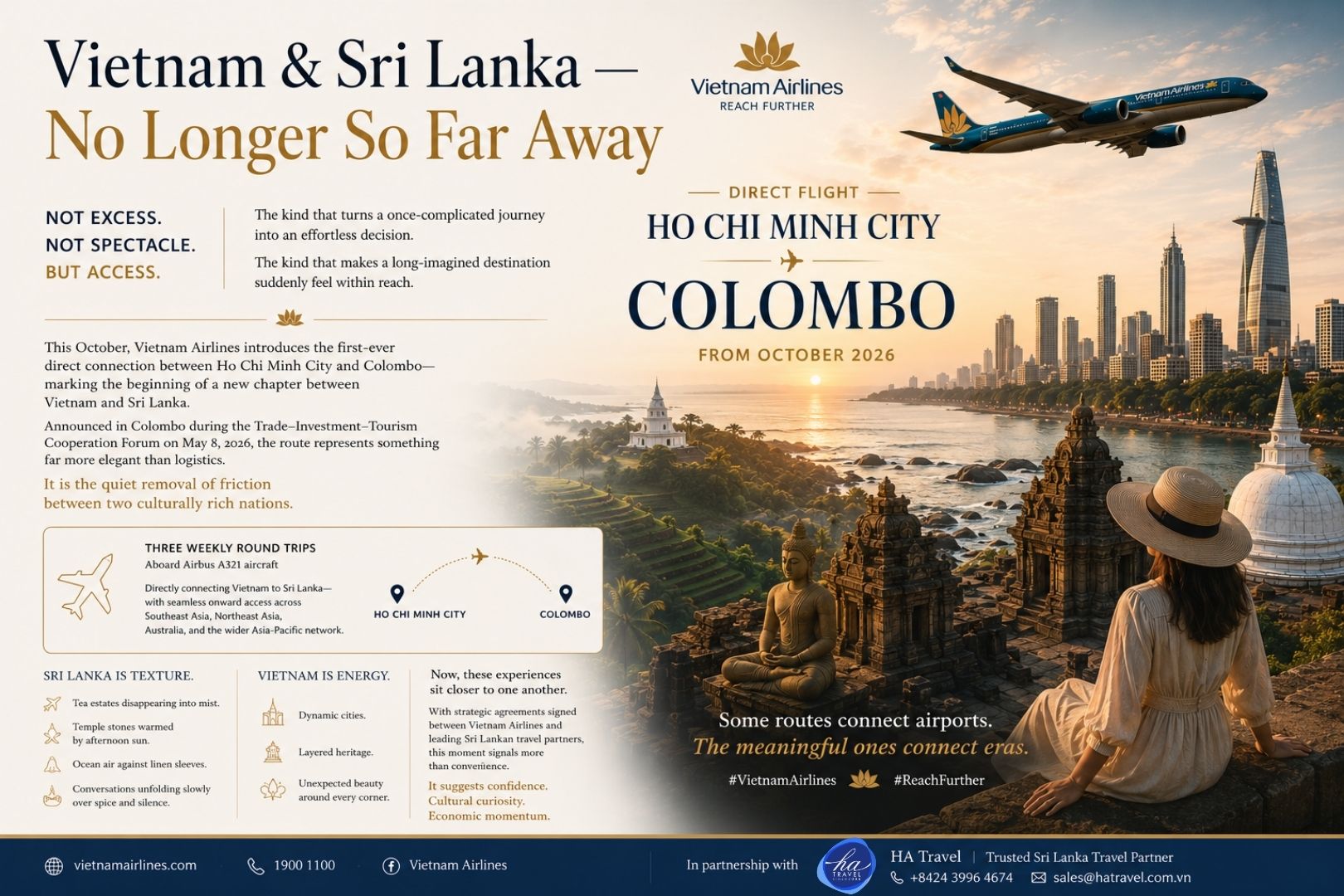Vietnam & Sri Lanka - No Longer So Far Away